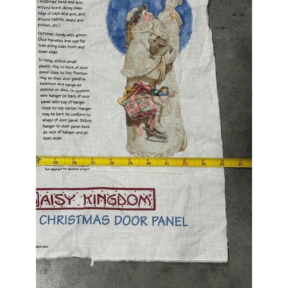 Father Christmas Door Panel, Fabric Panel, Daisy Kingdom, Craft, ~ 250213-WH 461 - Picture 4 of 6